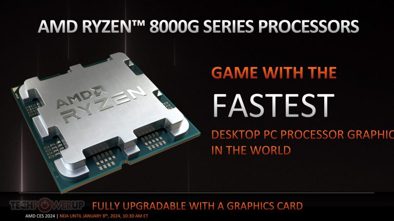 پردازنده‌های Ryzen 8000G