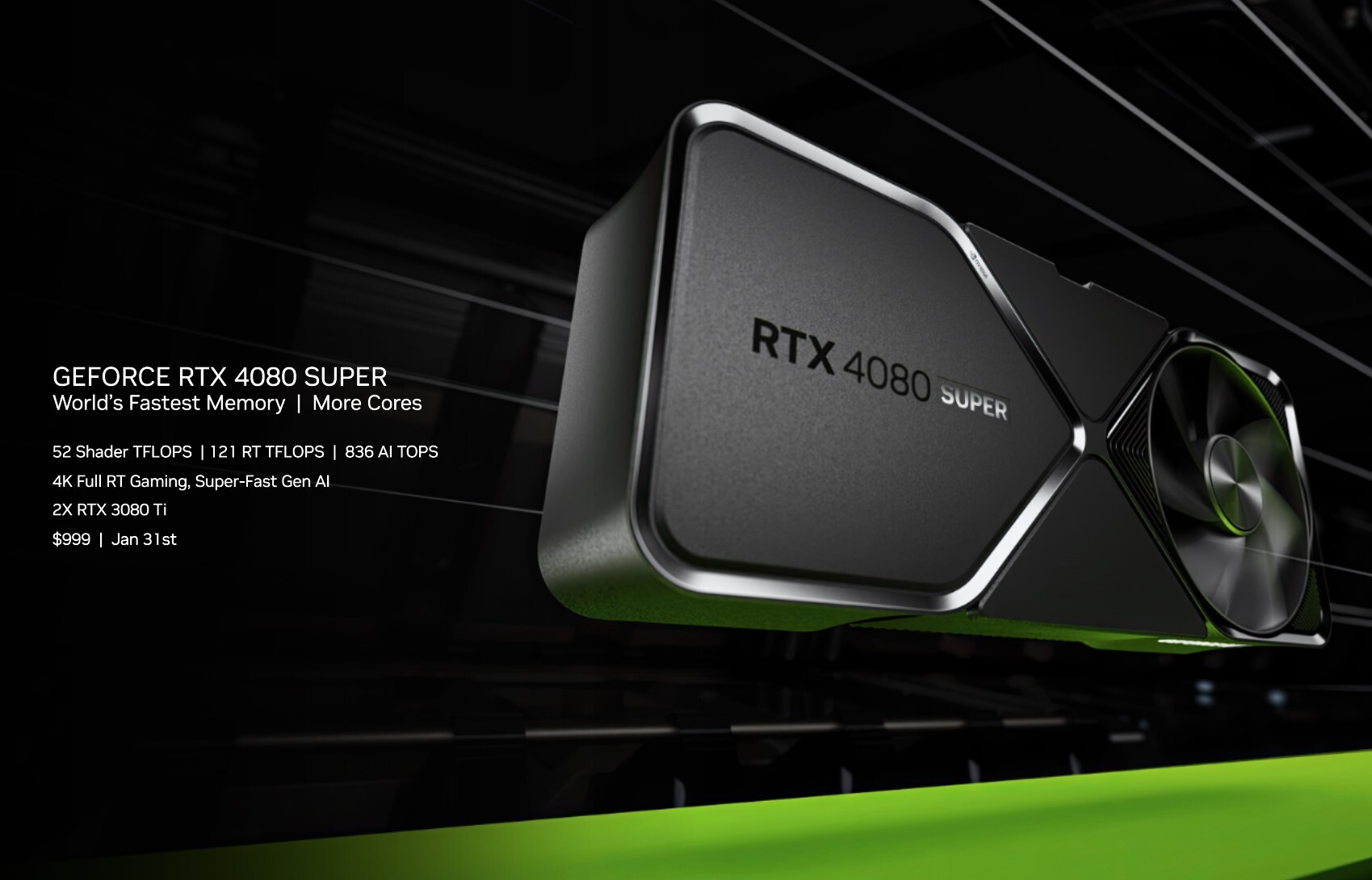 کارت‌های گرافیک GEFORCE RTX 40 SUPER