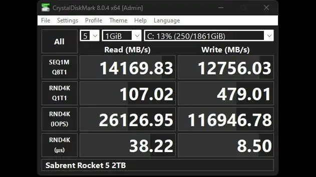 SSDهای Sabrent Rocket 5