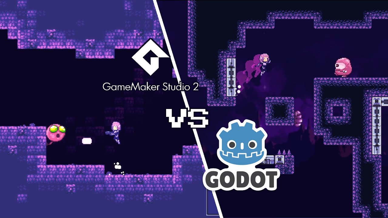 Godot و Gamemaker Studio 2