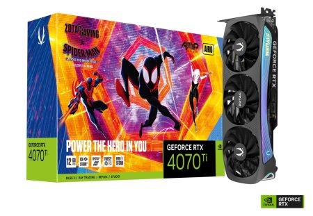 ZOTAC GEFORCE RTX 4070 Ti 12G AMP SPIDER MAN