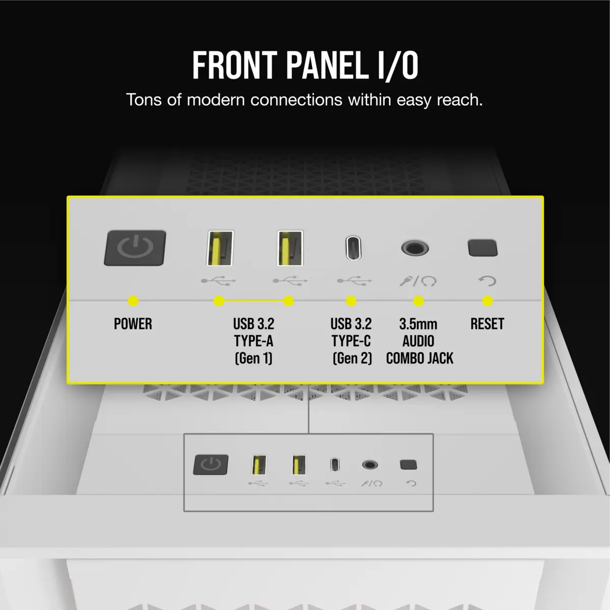 کیس CORSAIR 5000D Core AIRFLOW