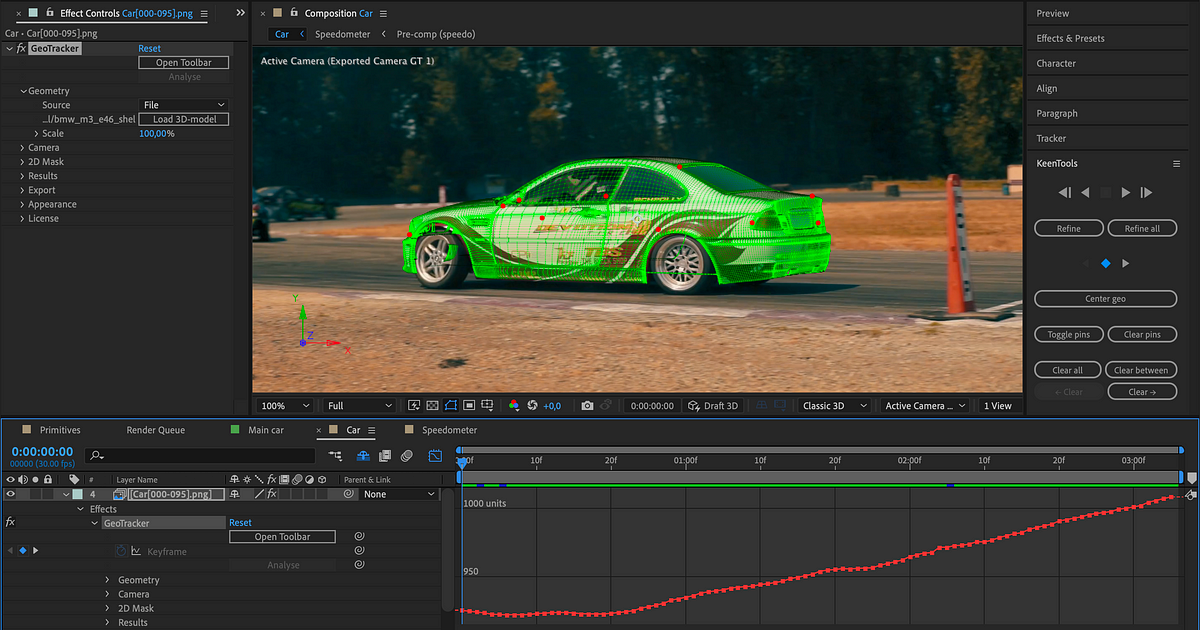 معرفی پلاگین GeoTracker برای After Effects