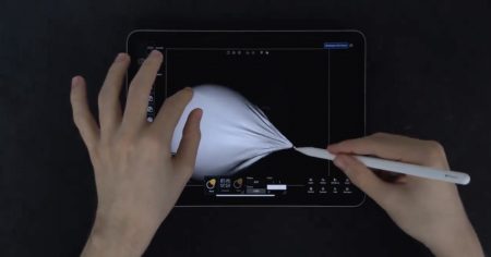 برنامه مدل‌سازی و نقاشی iPad
