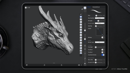 ZBrush برای iPad