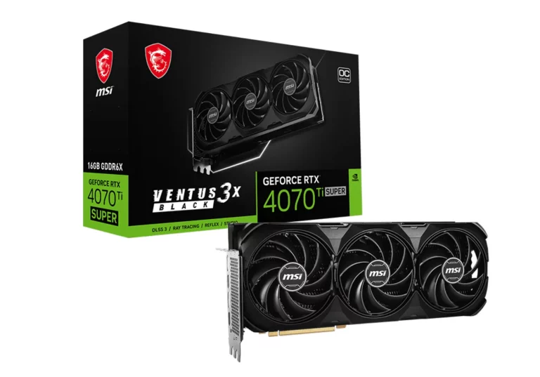 کارت گرافیک MSI RTX 4070 Ti SUPER 16G VENTUS 3X BLACK OC