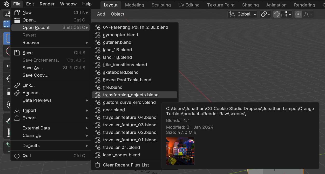 Blender 4.1