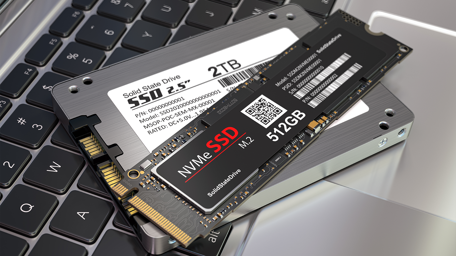 چقدر فضای SSD نیاز دارید؟ راهنمای انتخاب بهترین ظرفیت برای شما