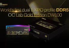 Biwin از حافظه OC Lab Gold Edition DW100 DDR5-8000 با دو پروفایل EXPO رونمایی کرد