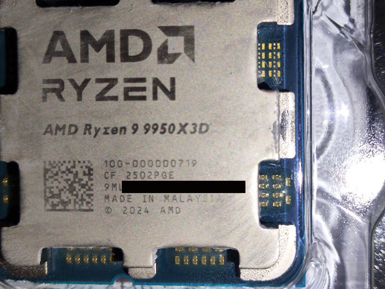 اولین گزارش خرابی AMD Ryzen 9 9950X3D، پردازنده تنها در 9 روز از کار افتاد!