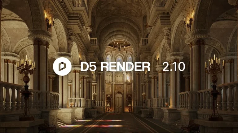 D5 Render 2.10، افزودن رهگیری پرتو بلادرنگ و قابلیت‌های جدید