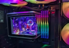 کولر ROG RYUO IV SLC ایسوس با صفحه نمایش AMOLED منحنی معرفی شد