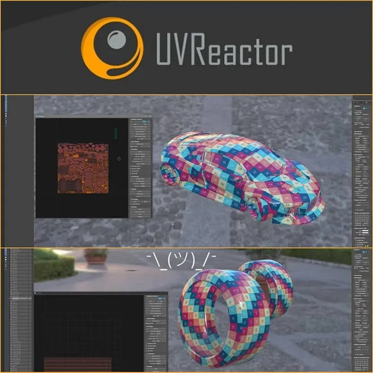 UVReactor، پلاگین قدرتمند آنرپ و پَک UV برای 3ds Max با سرعتی باورنکردنی