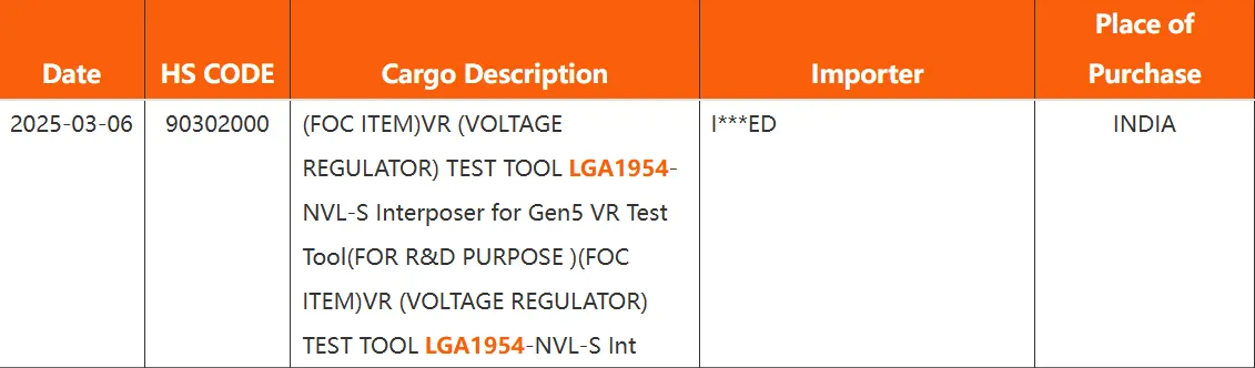 سوکت جدید LGA 1954 برای پردازنده‌های دسکتاپ Intel Nova Lake-S معرفی می‌شود