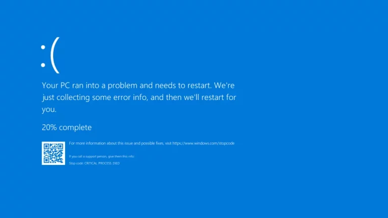 صفحه مرگ آبی ویندوز 11 خداحافظی با BSOD قدیمی و سلام به طراحی جدید!