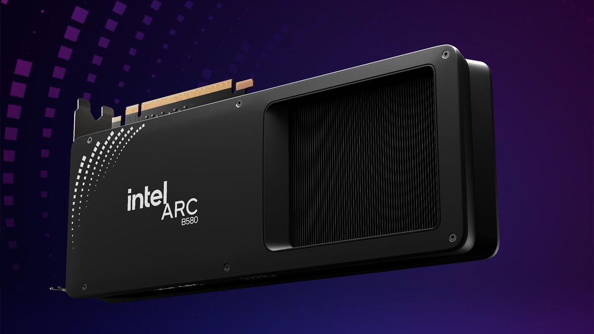 کارت گرافیک دوهستهای Intel Arc B580 با ۴۸ گیگابایت VRAM در راه است
