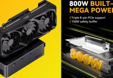 GTBOX G-Dock، داک eGPU با پاور ۸۰۰ وات و پشتیبانی از OCuLink و USB4
