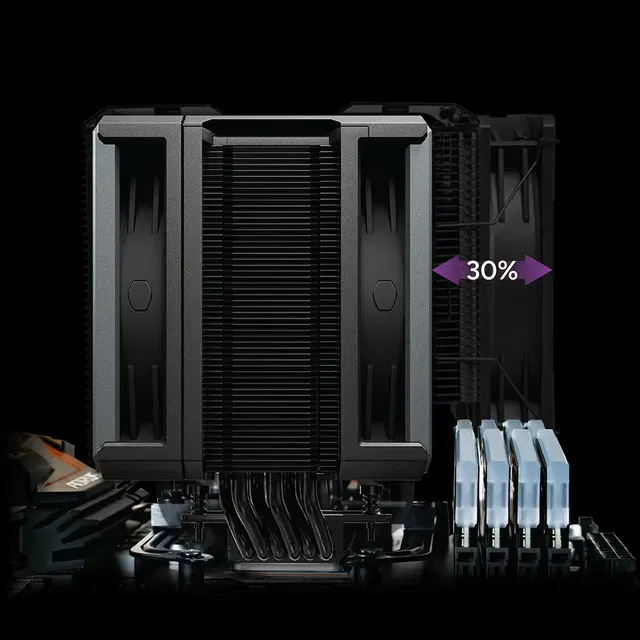 Hyper 612 Apex؛ بازگشت قدرتمند Cooler Master با طراحی استلث و کارایی بالا