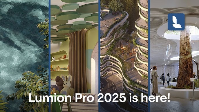 Lumion 2025، جهشی بزرگ در تجسم معماری با هوش مصنوعی