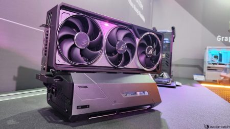 ROG XG Station 3 ایسوس داک کارت گرافیک خارجی قدرتمند با Thunderbolt 5 و پشتیبانی از RTX 5090