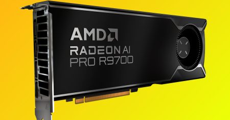 Radeon AI PRO W9700؛ کارت گرافیک حرفه‌ای AMD برای هوش مصنوعی