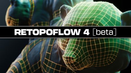 RetopoFlow 4 تجربه‌ای حرفه‌ای‌تر در ری‌توپولوژی با Blender