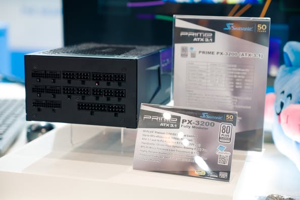 Seasonic PRIME PX-3200 و کابل 12V-2×6 Ti؛ خداحافظی با اتصال داغ GPU