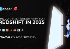 رندر سریع و حرفه‌ای با Redshift در iRender