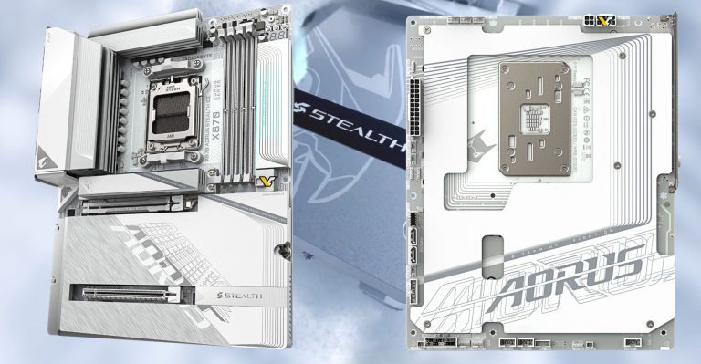 رونمایی از مادربردهای AORUS Stealth X870 و B850 با طراحی انقلابی