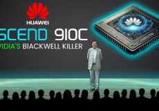 هواوی و رقابت جدی Ascend 910 با NVIDIA؛ فروش بیش از ۷۰۰ هزار چیپ در ۲۰۲۵
