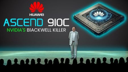 هواوی و رقابت جدی Ascend 910 با NVIDIA؛ فروش بیش از ۷۰۰ هزار چیپ در ۲۰۲۵