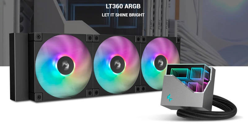 کولر پردازنده DEEPCOOL LT360 ARGB