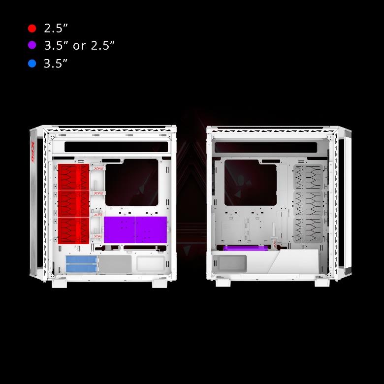 کیس XPG BATTLECRUISER II Super Mid-Tower White