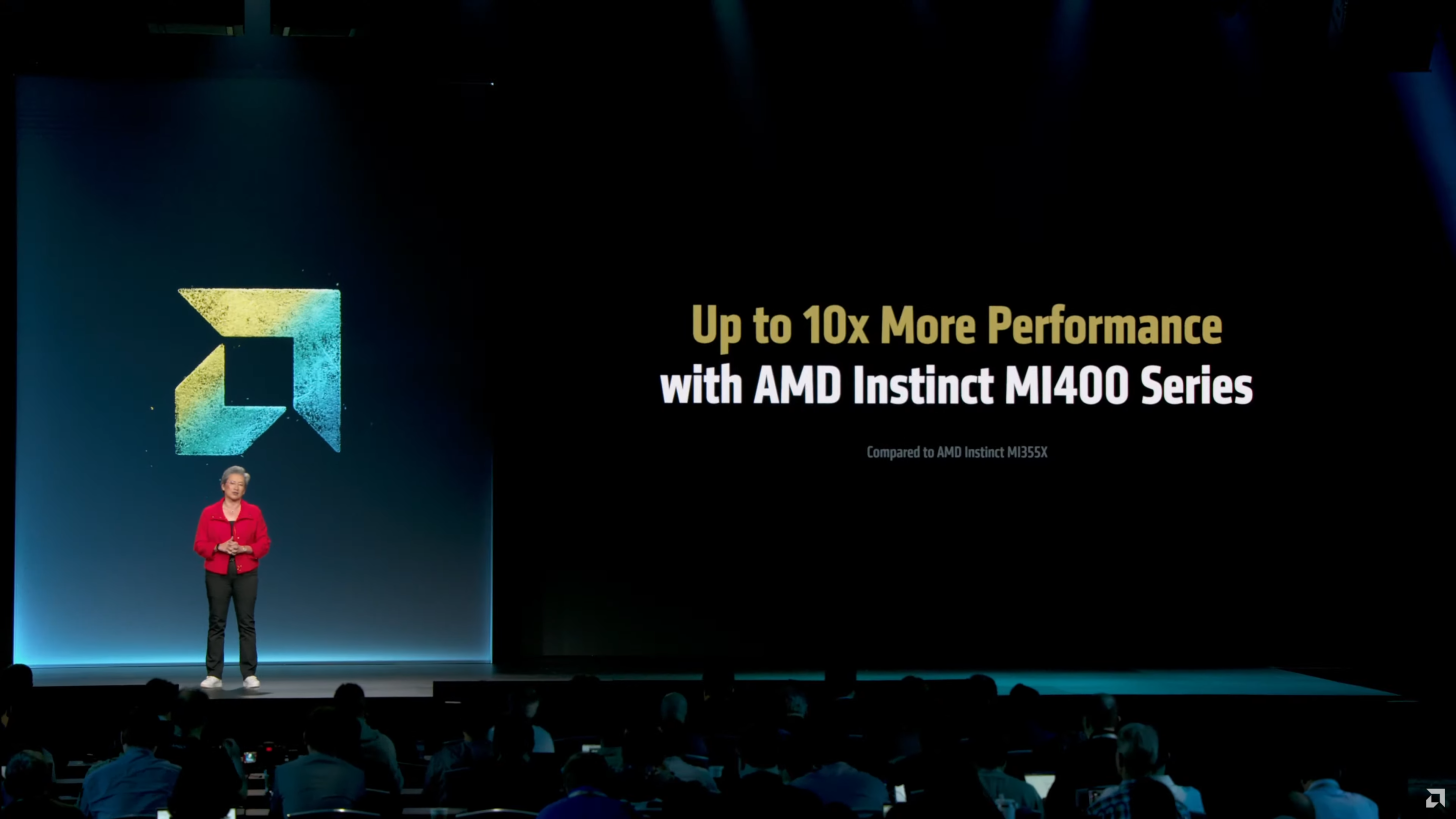 غول جدید AMD در راه است، Instinct MI400 با قدرتی باورنکردنی دنیای AI را متحول میکند!
