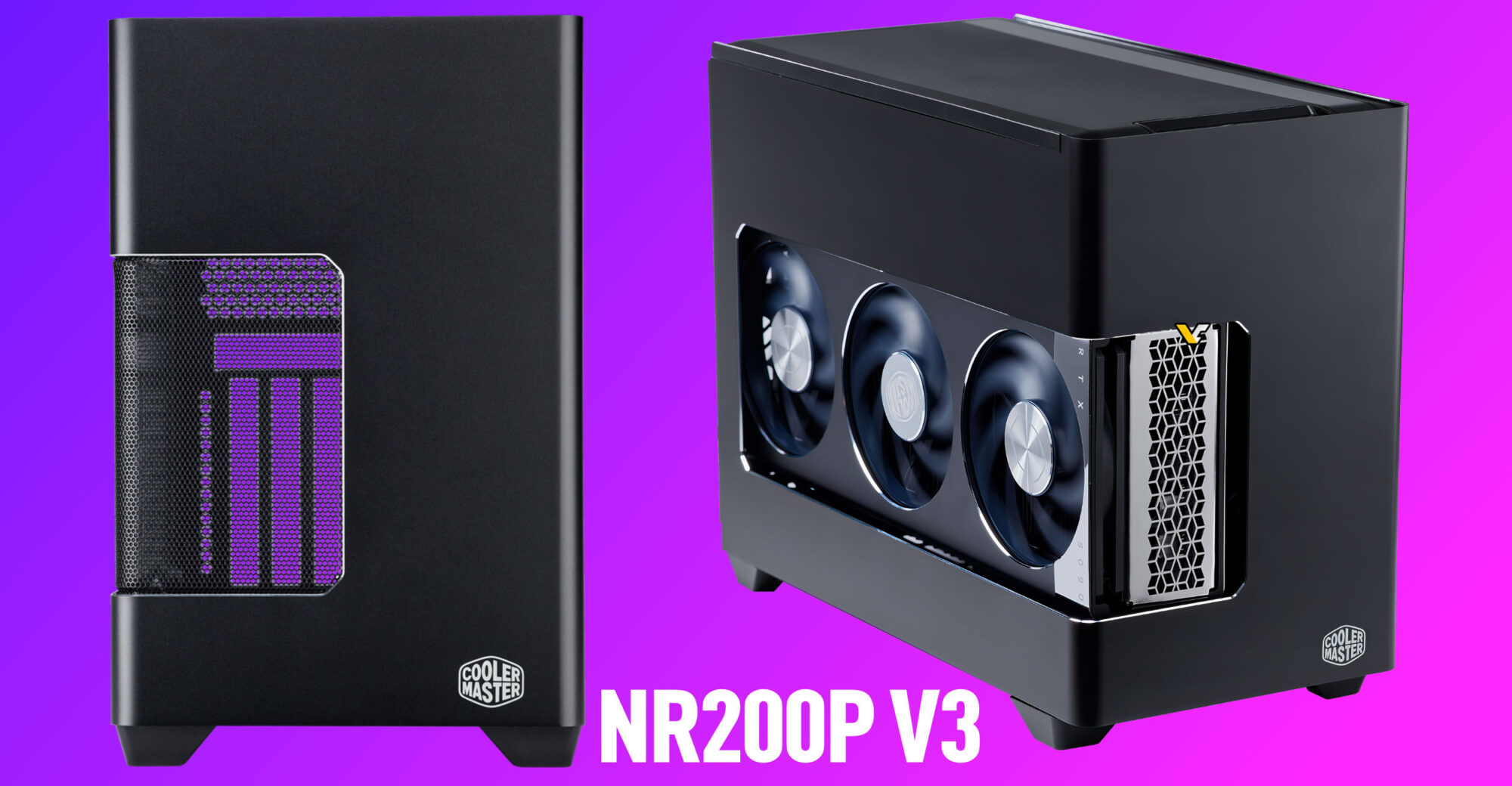 Cooler Master NR200P V3؛ کیس Mini-ITX قدرتمند با پشتیبانی از RTX 5090