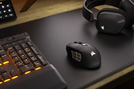 Corsair Scimitar Elite Wireless SET، موس بی‌سیم MMO با ادغام کامل Elgato Stream Deck