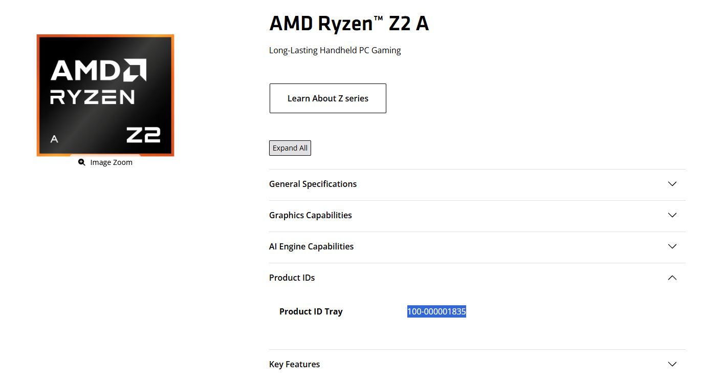 Ryzen Z2 A رسماً با نام Aerith Plus معرفی شد؛ جانشین چیپ Steam Deck در راه است