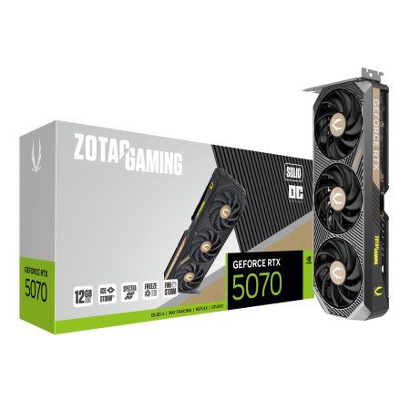 کارت گرافیک Zotac RTX 5070 Solid OC 12GB