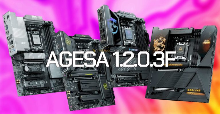 آپدیت AGESA 1.2.0.3F ام‌اس‌آی با پشتیبانی از Ryzen 9000F آمد