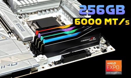 رم ۲۵۶ گیگابایتی G.Skill DDR5 با سرعت ۶۰۰۰MTs؛ ایده‌آل برای حرفه‌ای‌ها