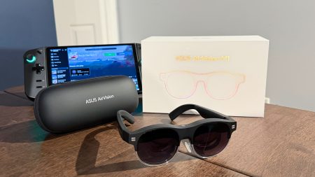 عینک هوشمند ASUS AirVision M1؛ نمایشگری بی‌مرز روی چشم