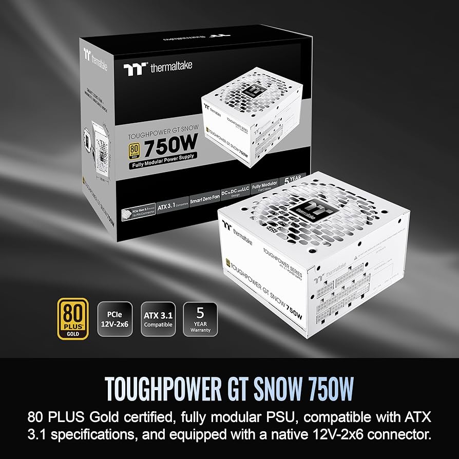 پاور Thermaltake Toughpower GT 750W Snow