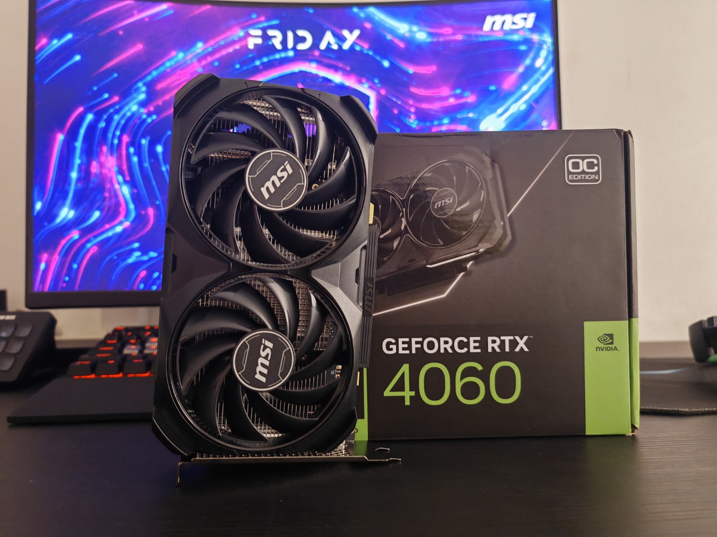 کارت گرافیک MSI RTX 4060 Ti 16GB Ventus 2X
