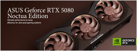 ایسوس RTX 5080 Noctua با قیمت ۱۵۰۰ یورو سکوت مطلق، قدرت بی‌نهایت!
