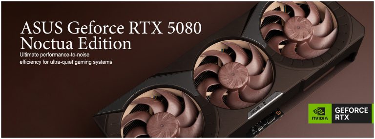 ایسوس RTX 5080 Noctua با قیمت ۱۵۰۰ یورو سکوت مطلق، قدرت بی‌نهایت!