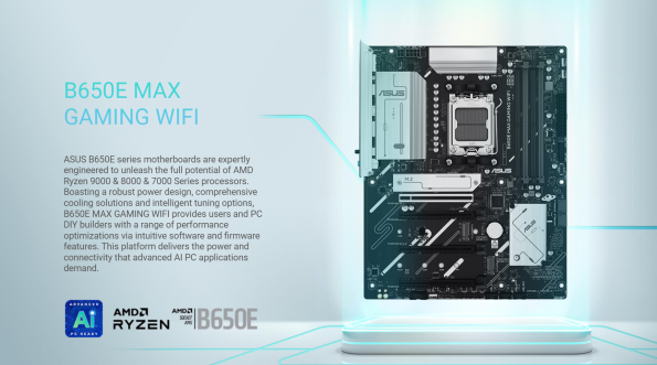 مادربرد ایسوس ASUS B650E MAX GAMING WIFI