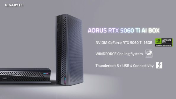 معرفی کامل Aorus RTX 5060 Ti AI Box قدرت دسکتاپ در قالب eGPU همراه