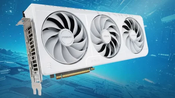 کارت گرافیک ایسوس RX 7900 XT Prime سفید زیبایی و قدرت در هم آمیختند