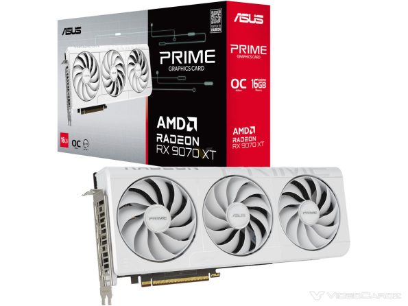 کارت گرافیک ایسوس RX 7900 XT Prime سفید زیبایی و قدرت در هم آمیختند