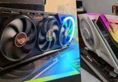 ارت گرافیک ASUS RTX 4090 STRIX در طراحی ROG Astral A-Edition با اسلات رم نمادین